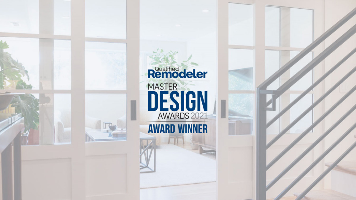 Living Home Construction Wins Master Design Award Presented by Qualified Remodeler Magazine